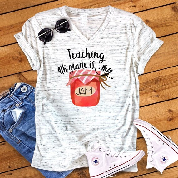 Teaching Is My Jam T-Shirt -Funny Novelty Teacher Gift Shirt Teaching Is My Jam T-Shirt -Funny Novelty Teacher Gift Shirt