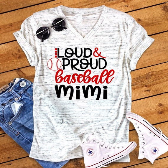 Proud Baseball Mimi Shirt Proud Baseball Mimi Shirt
