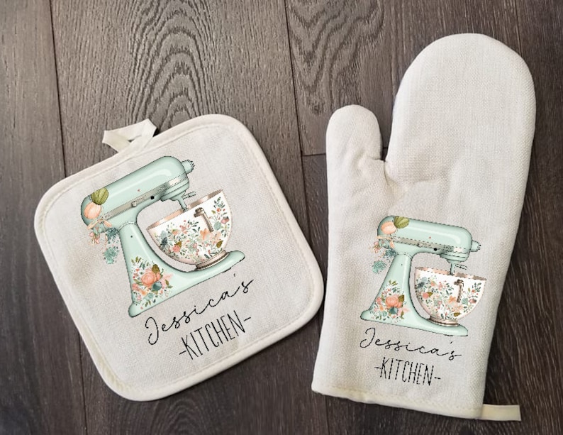 DesignsByManon Oven Mitt & Pot Holder - Thumbnail 2
