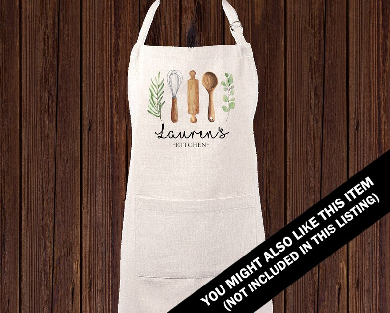 Highland Cow Personalized Dish Towel - Floral Cow Towel Kitchen Decor - New Home Gift Farm Decorations house Decor Towel image 5