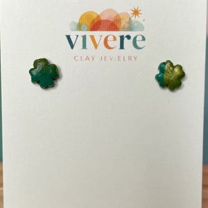 Tiny Lucky Clover — Oorknopjes met vier blaadjes