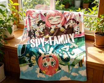 Decke im Manga-Design, weicher Überwurf, gesunder Anime-Fan-Andenken