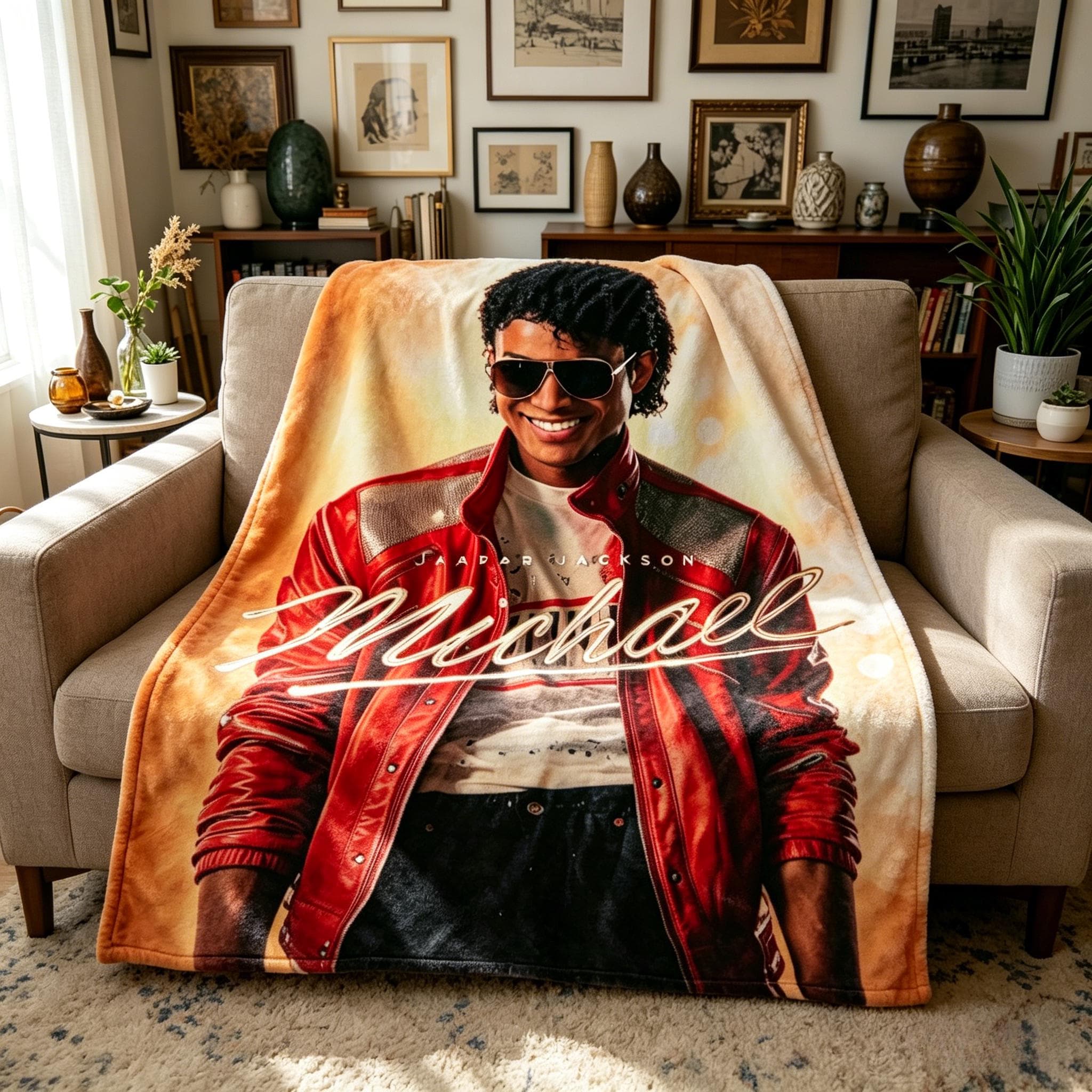 Michael jackson blanket - Etsy 日本