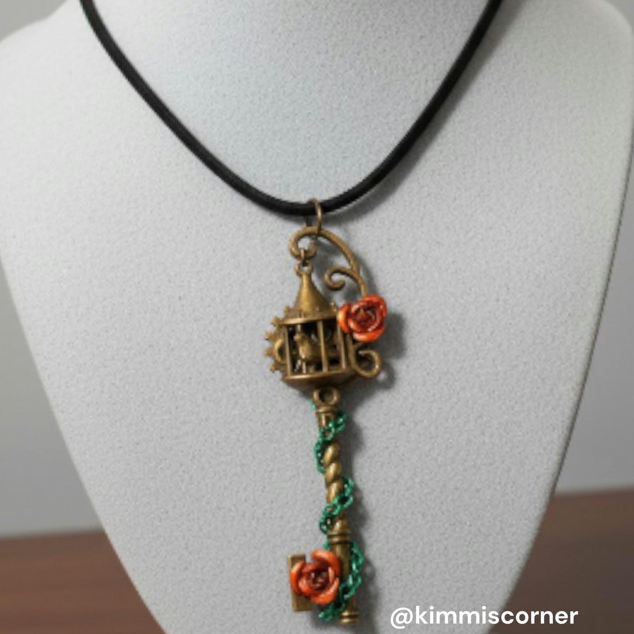 Rock key neckless rosemuse ロゼミュ Rock key neckless – BUNNY