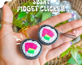 Sushi Clicker Keychain