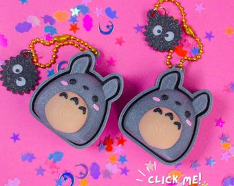 Llavero con clicker de Totoro
