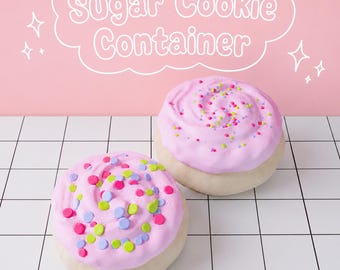 Contenedor de galletas de azúcar