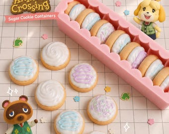 Animal Crossing Sugar Cookie Pill Case
