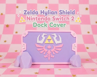 Zelda Nintendo Switch 2 Dock Cover