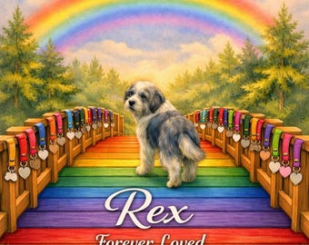 Rainbow Bridge Keepsake
