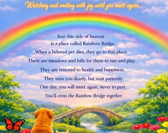 Rainbow Bridge Video Slideshow Tribute