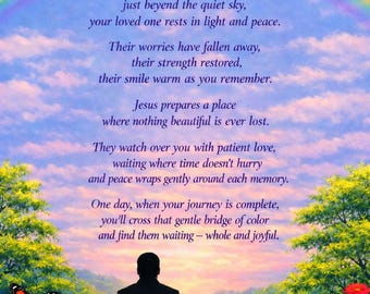 My Love waits  — Bereavement Memorial
