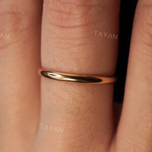 Anillo apilable extra grueso de plata de ley 925 • Banda martillada o lisa