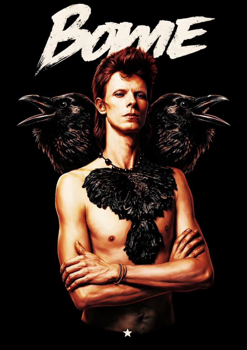 50 diseños de rock en semitonos, vol. 1, PNG de alta resolución (A2, A3, A4), descarga digital imagen 5