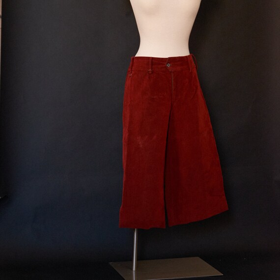 Vintage SIR for Her Velvet Capris Pants