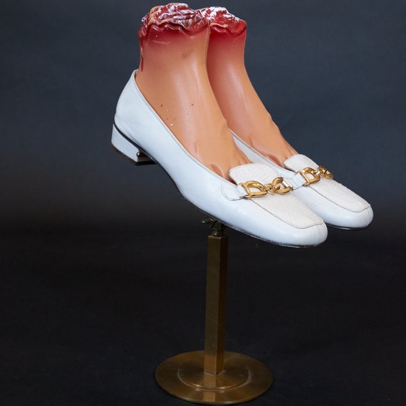 80s flat shoes