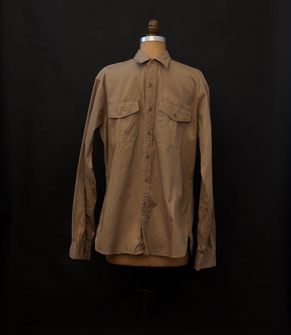 1950s Elbeco Sanforized Military Shirt