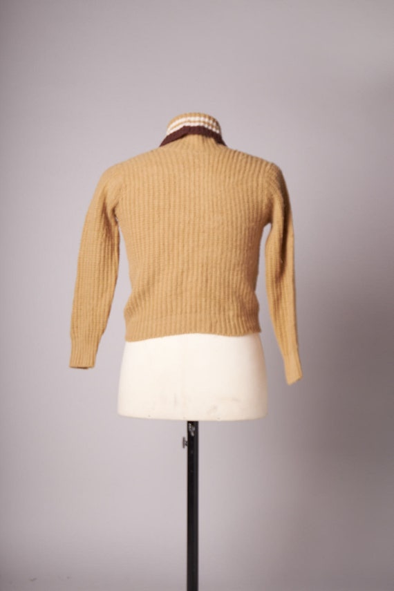 1950s Mod Pull Over Sweater - image 3