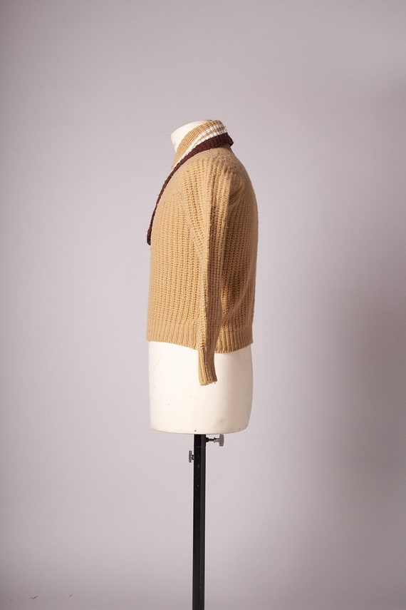 1950s Mod Pull Over Sweater - image 2