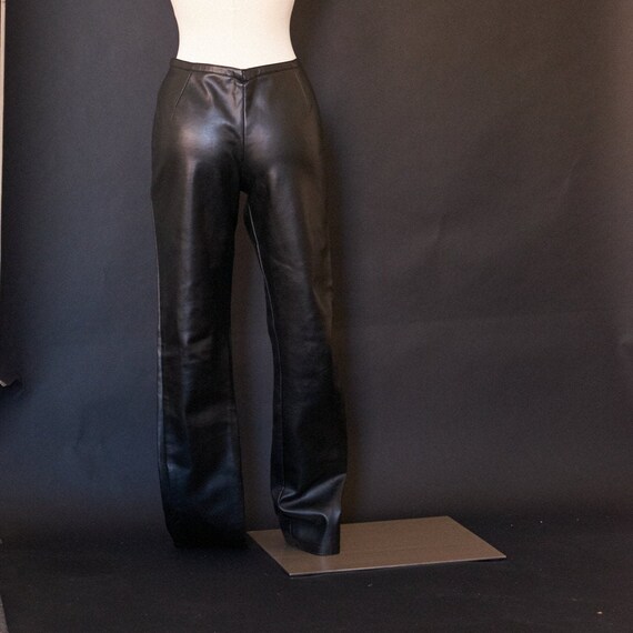 Vintage Black Stretch Hot Pants