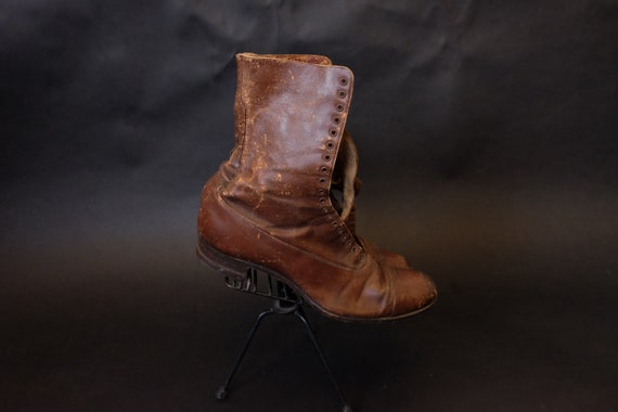 1920s Modified Educator Boots Rice & Hutchins Shoe