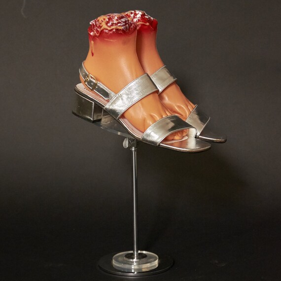 1960s DEADSTOCK Pappagallo Silver Sandals