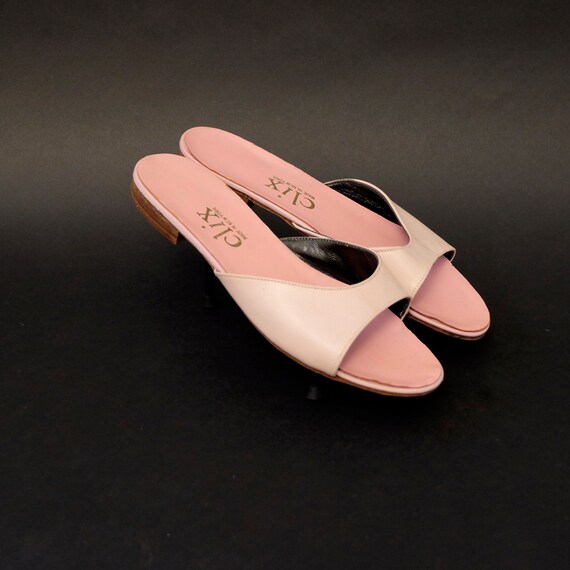 Vintage Pink Sandals Bed Slippers
