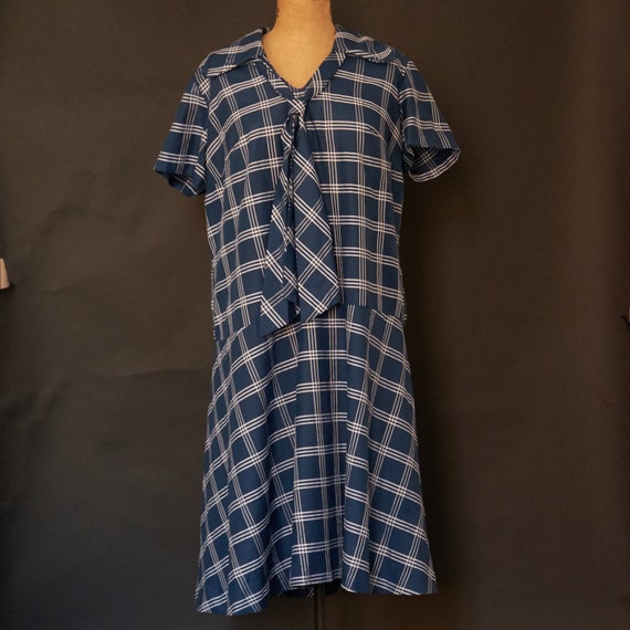 1950s Nautical Style House Dress