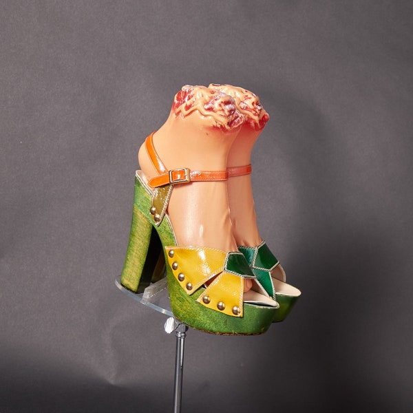 1970 women's platform shoes