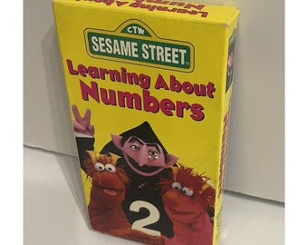 Sesame Street - Learning About Numbers (VHS, 1996)