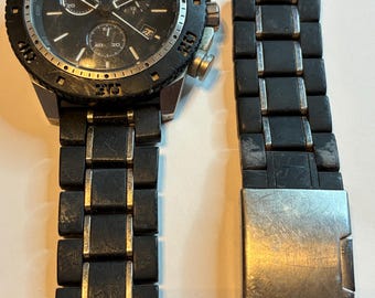 Fossil Quartz Chronograph Wrist Watch JR1234 48mm