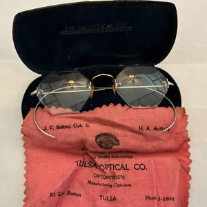 サングラス/メガネ vintage octagon wire rim very rare! vintage octagon wire rim very rare! Octagonal Wire Rim Glasses - Etsy