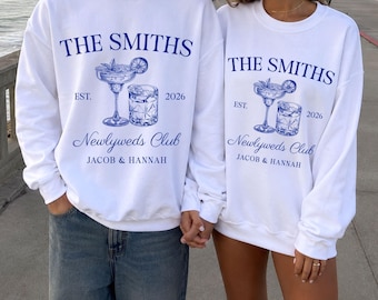 Custom Just Married shirts pasgetrouwde heer en mevrouw bruid shirt huwelijksreis outfit huwelijksreis cadeau toekomstige mevrouw shirt verlovingscadeau