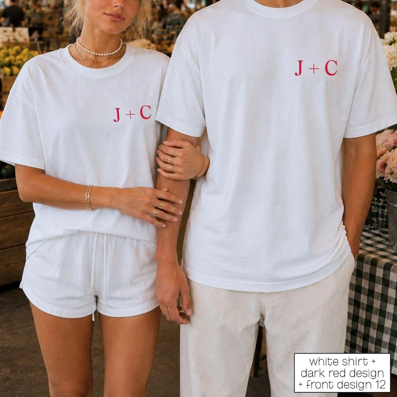 Just Married Shirts Mr and Mrs Gifts Honeymoon Outfits Matching Honeymoon Custom Couple Shirts Future Mrs Engaged Shirt, Mrs Personalized Bride Shirt | Custom Engaged Shirt, Custom Mrs Shirt, Custom Wife Shirt. Bachelorette Shirts. Custom Bachelorette Shirt. Bachelorette Party Shirts. Bride Shirt, Custom Bride, Custom Husband Wife Shirts This is a personalized getting ready outfit for wedding day or matching honeymoon outfits. Perfect for a wedding gift. It's a comfort colors 1717 shirt.