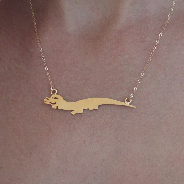The Neverending Story Necklace, Falcor Necklace, Luck Dragon Necklace, Fantasy Jewelry, Movie Inspired, 80's Inspired