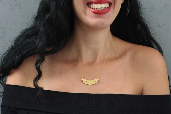 アクセサリー NASTYDOG Gold Necklace Gold Hotdog Necklace, Hotdog With Mustard, Food Necklace