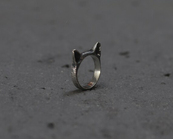 Anello personalizzato con foto del volto di un gatto, regalo per chi ama i gatti - CALLIE