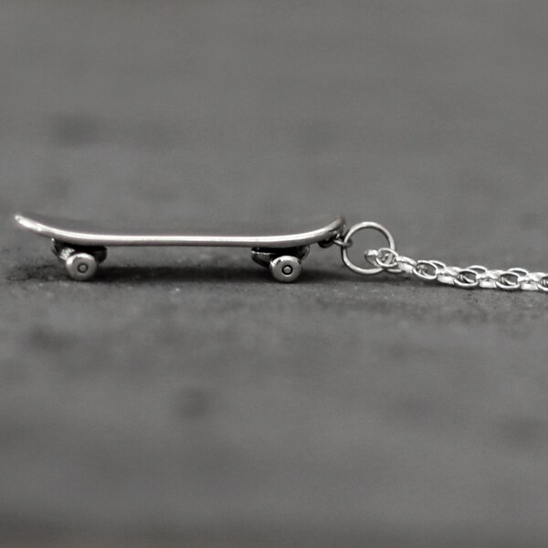 Skateboard Necklace Etsy