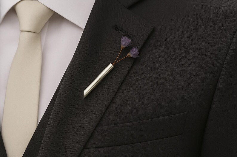 Flower Holder Pin for him
