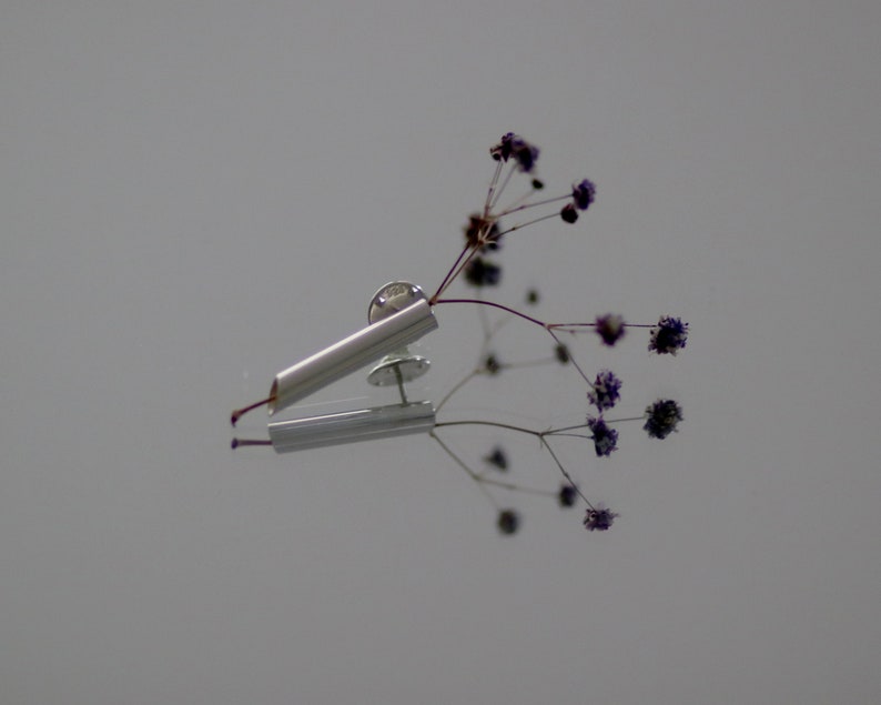 Silver Boutonniere