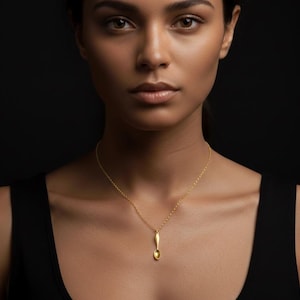 Gold Spoon Necklace