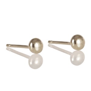 Silver Dot Earrings, Tiny Circle Studs, Second Hole Earrings, Cartilage Studs, Minimalist Ball Studs, Small Circle Studs, Everyday Earrings