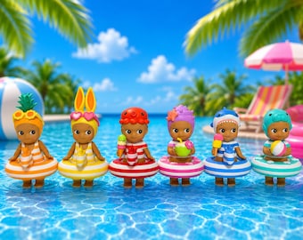 Summer Vacation Pool Floaty (Sonny Angel-accessoire)