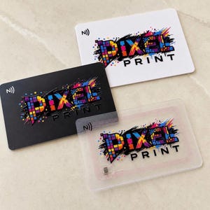 Custom NFC Business Card, Tap to Share Contact Info, Smart Networking Card