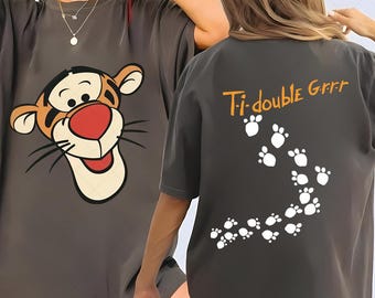 Disney Tigger PNG Digital Download, Cute Winnie the Pooh Clipart, Tigger Art for Kids, Sublimation Design