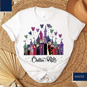 Disney Chillin Like A Villain PNG, Bad Witches Club Castle Disney Villains PNG, Female Villains Evil Friends Disney Girls Trip PNG bild 2