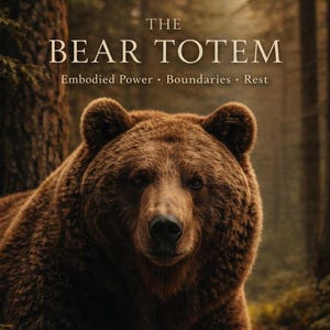 El tótem del oso: deja de sobrecargarte de trabajo, establece límites y descansa sin culpa / Un enfoque diferente a los tótems chamánicos