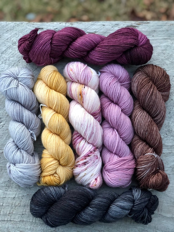 Sport weight - Handdyed Yarn - Handpainted yarn – Speckled yarn