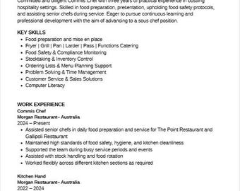 ATS-Friendly Resume Template | Editable Canva CV | Professional & Modern