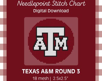 Modèle PDF - Texas A&M Round 3 - Design point Aggies - téléchargement numérique